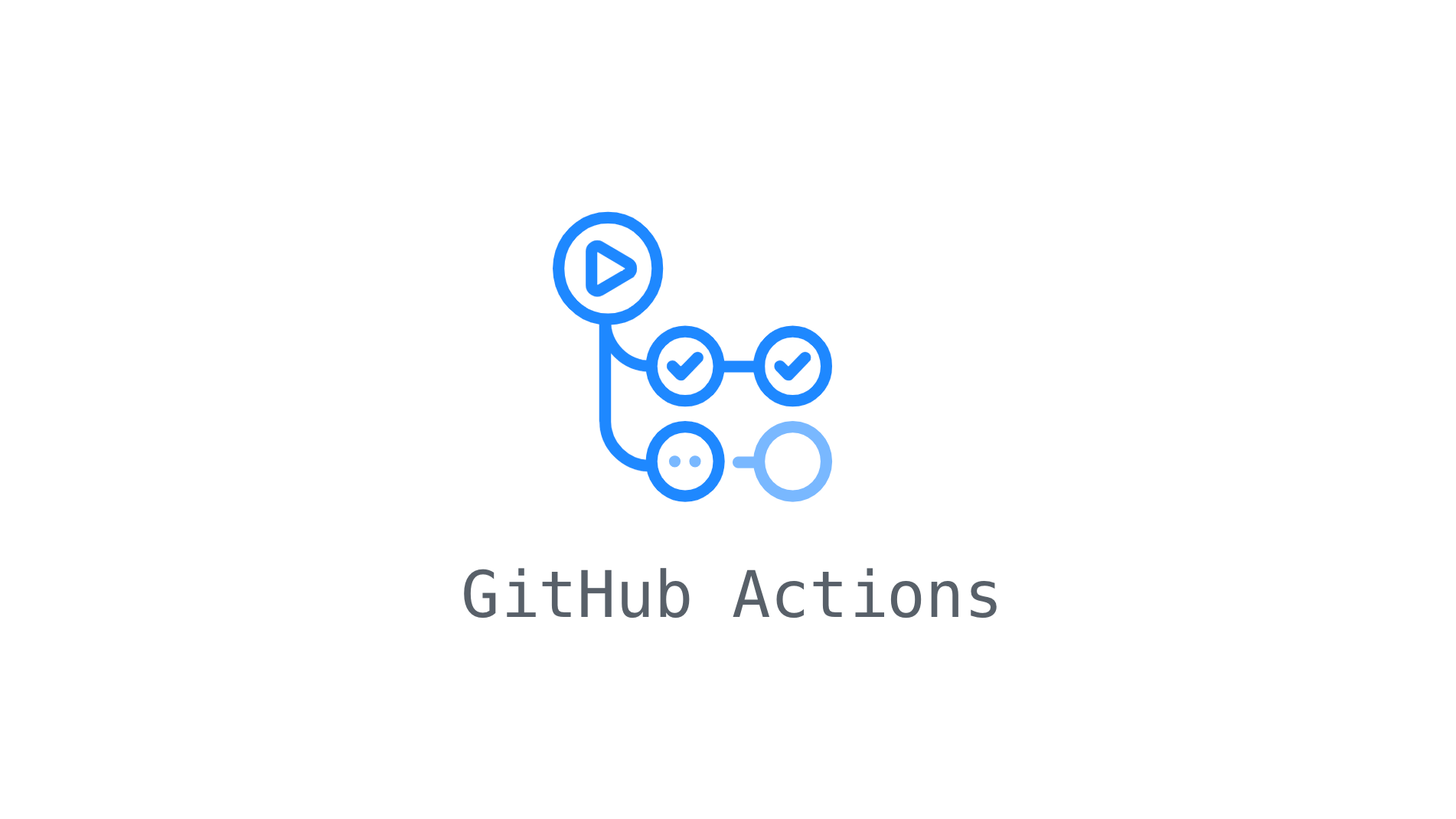 Snippet of GitHub Actions